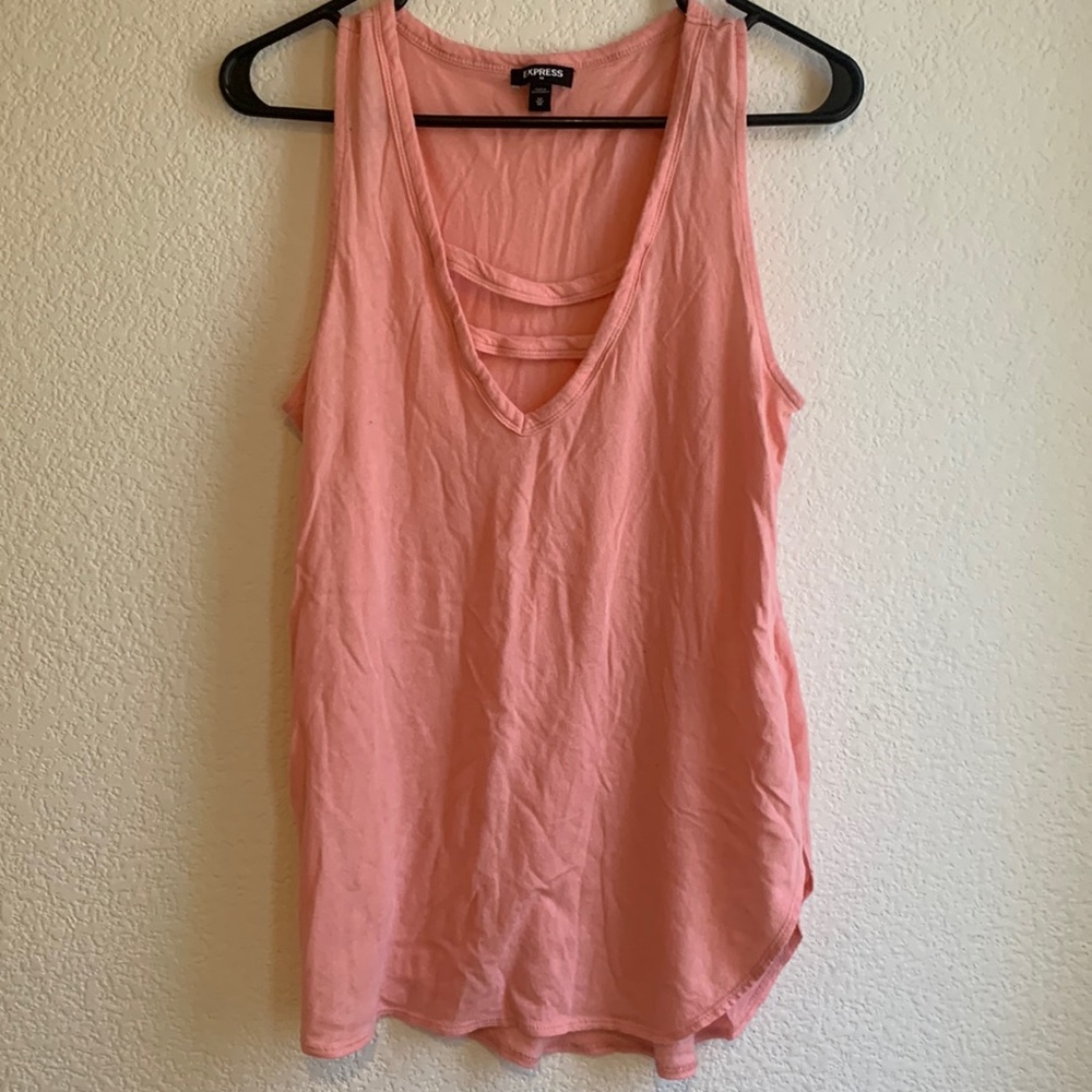 Express light orange tank size medium